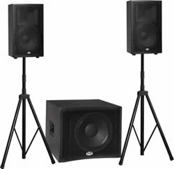 PA speaker system